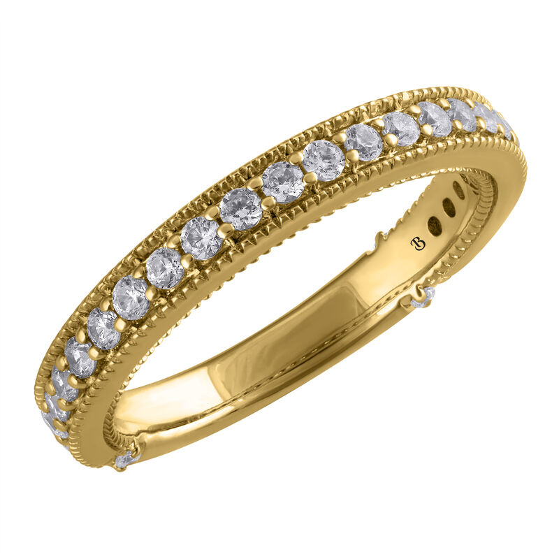 Fran Lab Grown Diamond Oval-Shaped Halo Bridal Set in 14K Yellow Gold &#40;3 1/2 ct. tw.&#41;