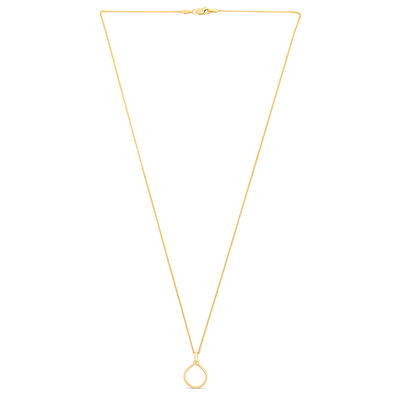 Charm Pendant in 10K Yellow Gold