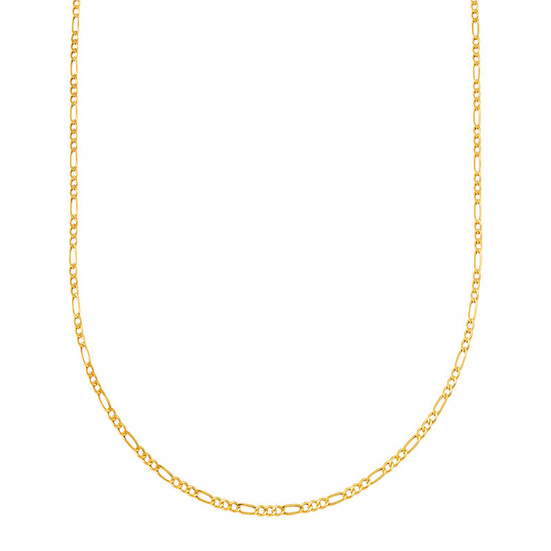 Figaro Link Chain in 14K Yellow Gold, 2.6mm, 20&rdquo;