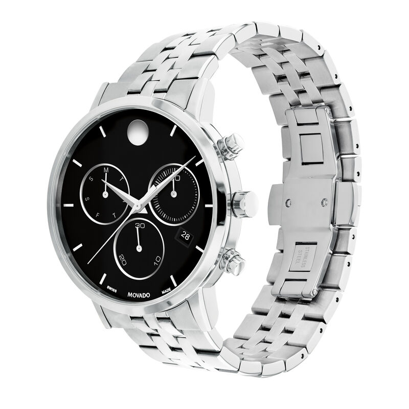 Men&#39;s Museum Classic Chronograph Watch in Stainless Steel