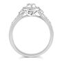 Diamond Oval-Cluster Promise Ring in 10K White Gold &#40;1/5 ct. tw.&#41;