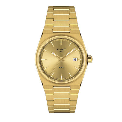 Ladies’ PRX Gold-Tone Plated Stainless Steel Dress Watch