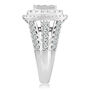 Composite Diamond Engagement Ring in 10K White Gold &#40;2 ct. tw.&#41;