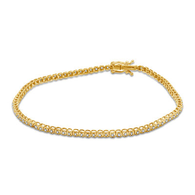 1/4 ct. tw. Diamond Tennis Bracelet in 10K Gold