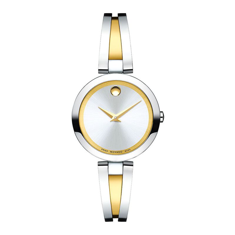 Aleena Women&rsquo;s Bangle Watch in Two-Tone Stainless Steel, 27mm