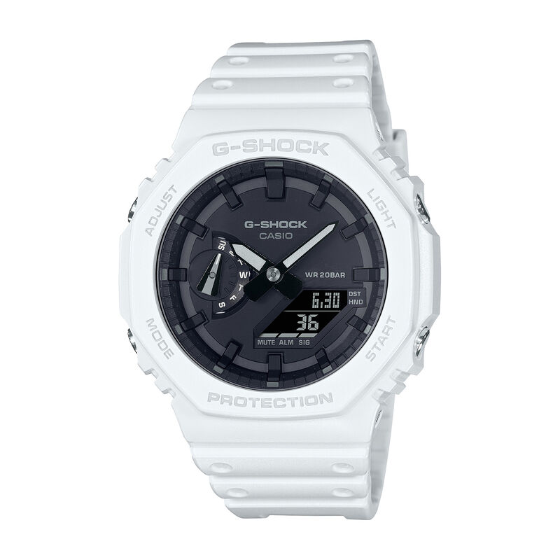 Men&rsquo;s 2100-Series Watch in White Resin