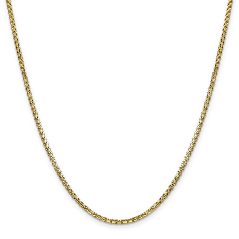 Box Chain in 14K Yellow Gold, 20&quot;