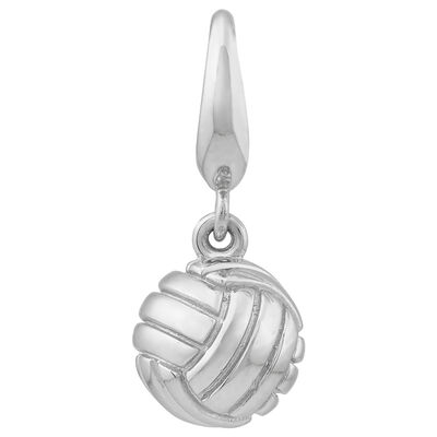 Volleyball Charm in Sterling Silver