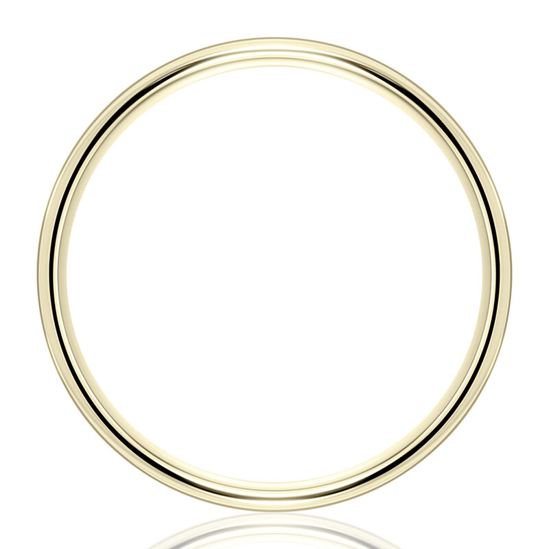 Thin Wedding Band in 14K Yellow Gold, 1.2mm