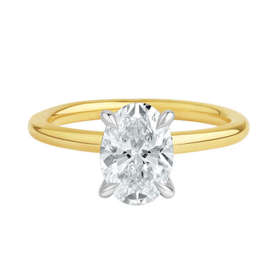 Cara Lab Grown Diamond Engagement Ring in 14K Yellow Gold (1 5/8 ct. tw.)