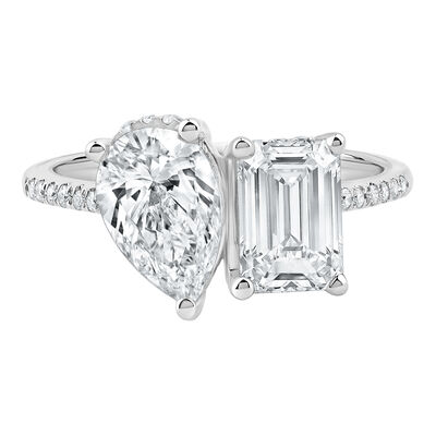 Gianna Lab Grown Diamond Toi et Moi Engagement Ring in 14K Gold (3 1/4 ct. tw.)
