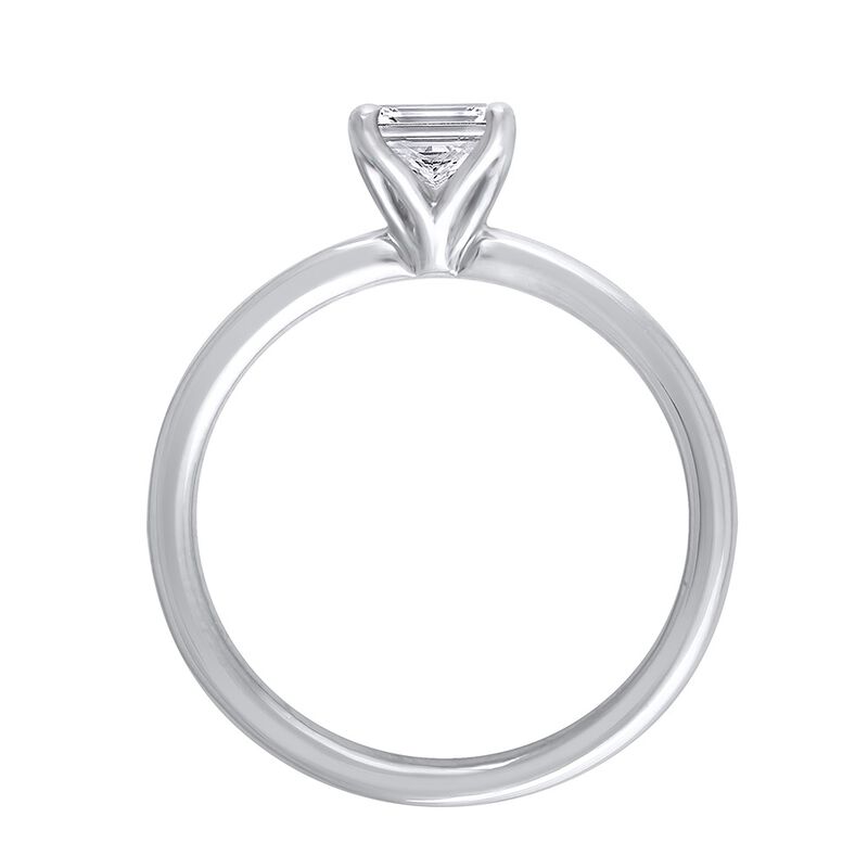 lab grown diamond princess-cut solitaire engagement ring in 14k white gold &#40;1/2 ct.&#41;