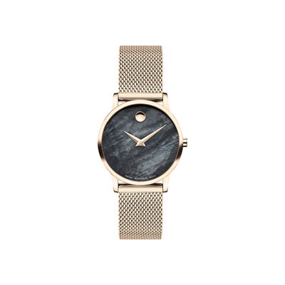 Museum Classic Women's Watch in Rose Gold-Tone Ion-Plated Stainless Steel, 28mm