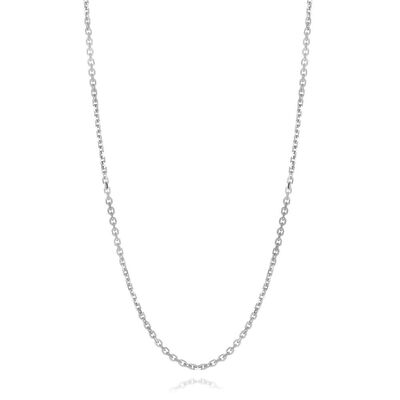 Adjustable Cable Chain in Sterling Silver, 22