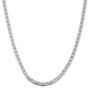 Anchor Chain Necklace in Sterling Silver, 24&quot;