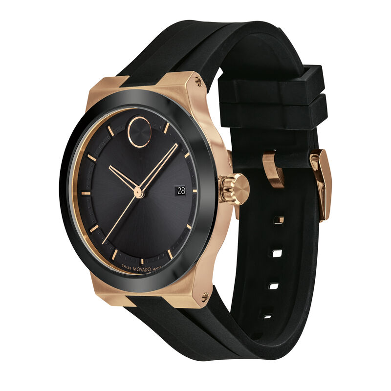 Fusion Black Men&rsquo;s Watch in Bronze Ion-Plated Stainless Steel, 42MM