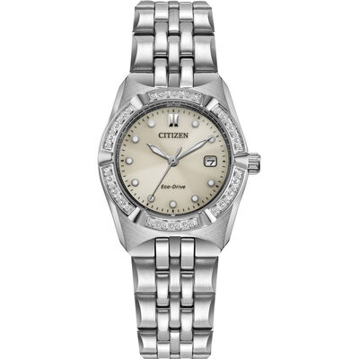 Ladies' Corso Diamond Watch in Stainless Steel, 28MM