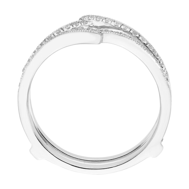 Diamond Contour Ring Enhancer in 14K White Gold &#40;1/3 ct. tw.&#41;