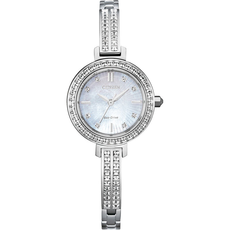 Silhouette White Women&rsquo;s Watch in Stainless Steel, 25mm