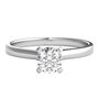 1/2 ct. tw. Ultima Diamond Solitaire Engagement Ring in 14K White Gold