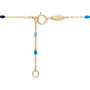 Multi-colored Enamel Link Chain in 14K Yellow Gold, 18&rdquo;
