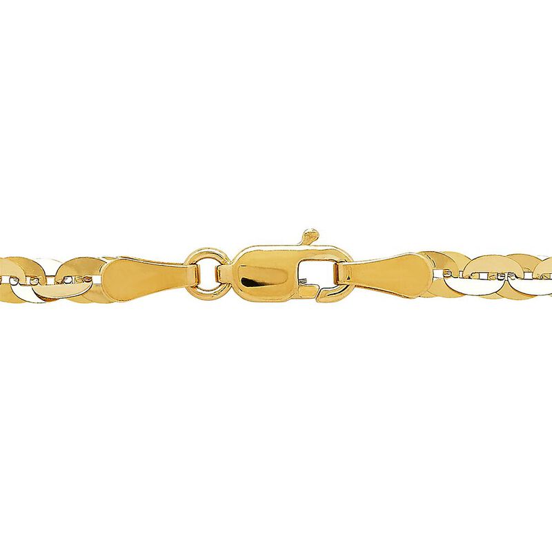 Cleo Link Chain in 14K Yellow Gold, 18&quot;