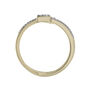 Diamond Spiral Ring in 10K Yellow Gold &#40;1/4 ct. tw.&#41; 