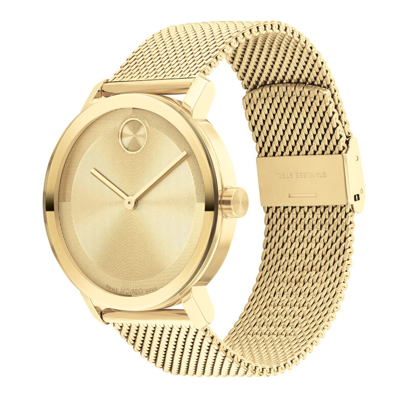 Evolution Men&rsquo;s Dress Watch in Gold-Tone Ion-Plated Stainless Steel