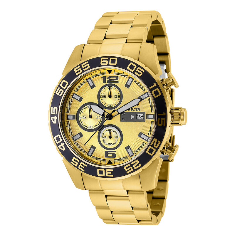 Men&rsquo;s Specialty-Series Watch in Gold-Tone Stainless Steel