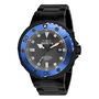 Men&#39;s Pro-Diver Watch in Black Ion-Plated Stainless Steel, 40MM