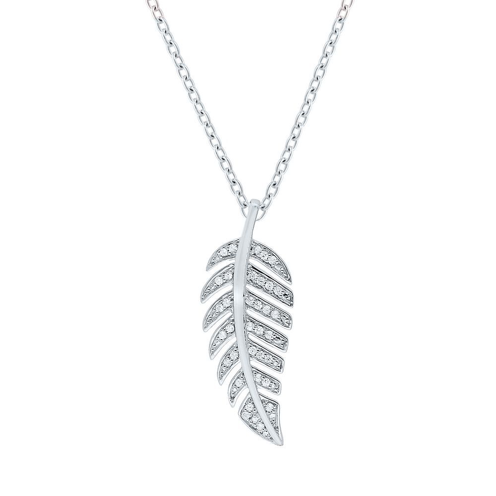 Rose Gold Plated Silver Feather Pendant With Chain at Rs 999/piece |  Vidhyadhar Nagar | Jaipur | ID: 2852688641630