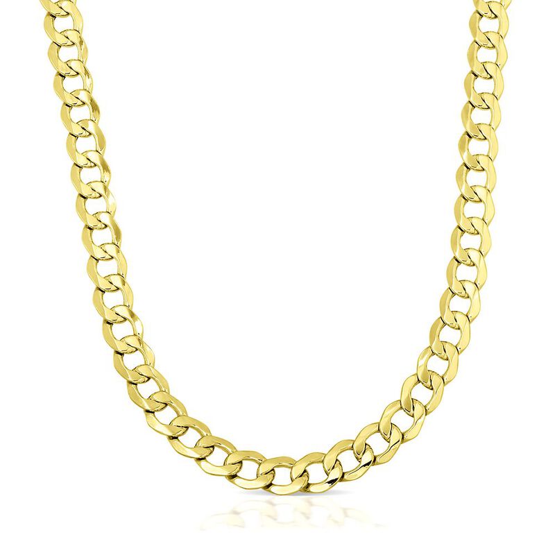 Curb Link Chain in 14K Yellow Gold, 22&quot;