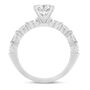 Lab Grown Diamond Semi-Mount Engagement Ring in 14K White Gold &#40;1 ct. tw.&#41; &#40;Setting Only&#41;