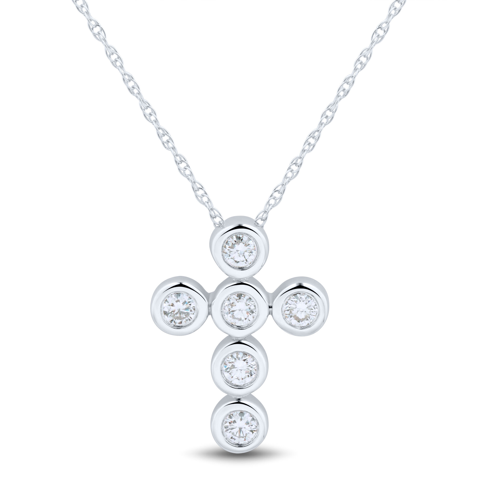 Diamond Wing & Cross Charm Pendant | Sterling Silver & 10K Yellow Gold |  Size 5.10 mm | Helzberg Diamonds | Helzberg diamonds, Charm pendant, Cross  charms