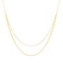 Paperclip Chain Necklace in 14K Yellow Gold, 18&rdquo;
