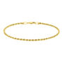 Rope Bracelet in 14K Yellow Gold, 7.5&rdquo;