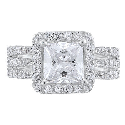 Lab Grown Diamond Semi-Mount Engagement Ring in 14K White Gold (1 1/4 ct. tw.) (Setting Only)