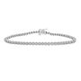 Diamond Link Bracelet in 10K White Gold &#40;1/4 ct. tw.&#41;