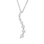 Journey Diamond Necklace in 10K White Gold &#40;1/2 ct. tw.&#41;