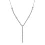 Diamond Y-Necklace in 10K White Gold &#40;1 ct. tw.&#41;