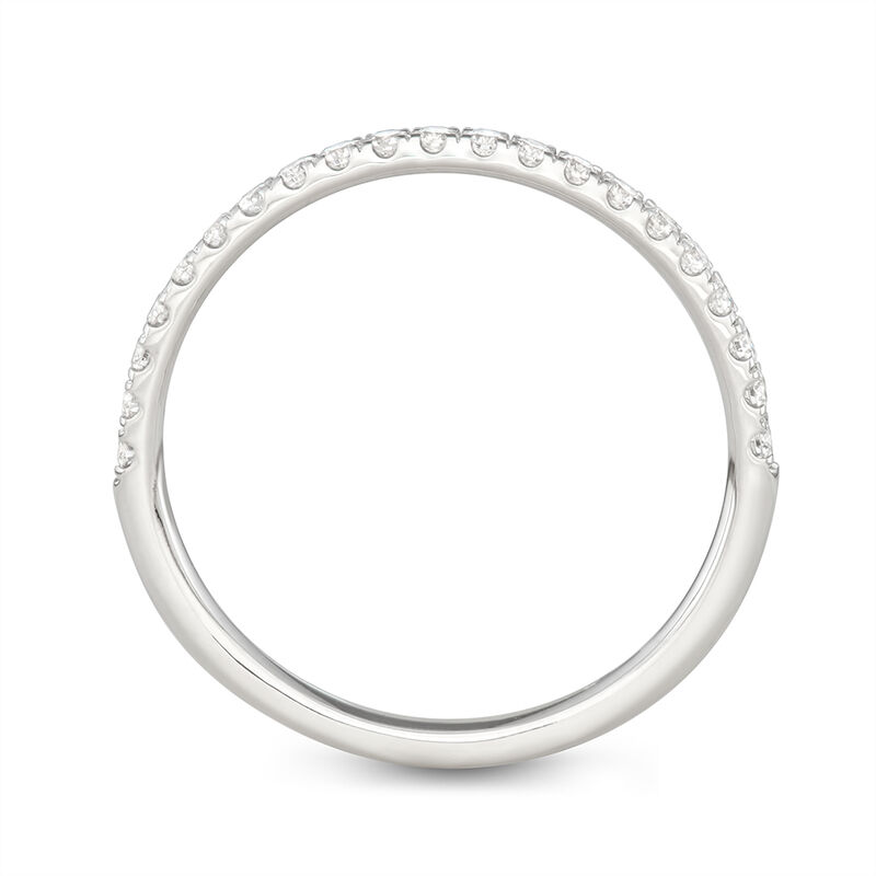 Comfort Fit Diamond Anniversary Ring in 14K White Gold &#40;1/4 ct. tw.&#41;