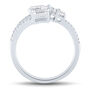 Lab Grown Diamond Multi-Shape Ring in 10K White Gold &#40;1 ct. tw.&#41;