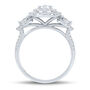Three Stone Diamond Engagement Ring in 10K White Gold &#40;1 ct. tw.&#41;  