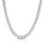 Men&#39;s Miami Cuban Link Chain in Sterling Silver, 24&quot;