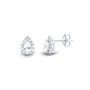 1 ct. tw. Lab Grown Diamond Stud Earrings in 14K White Gold