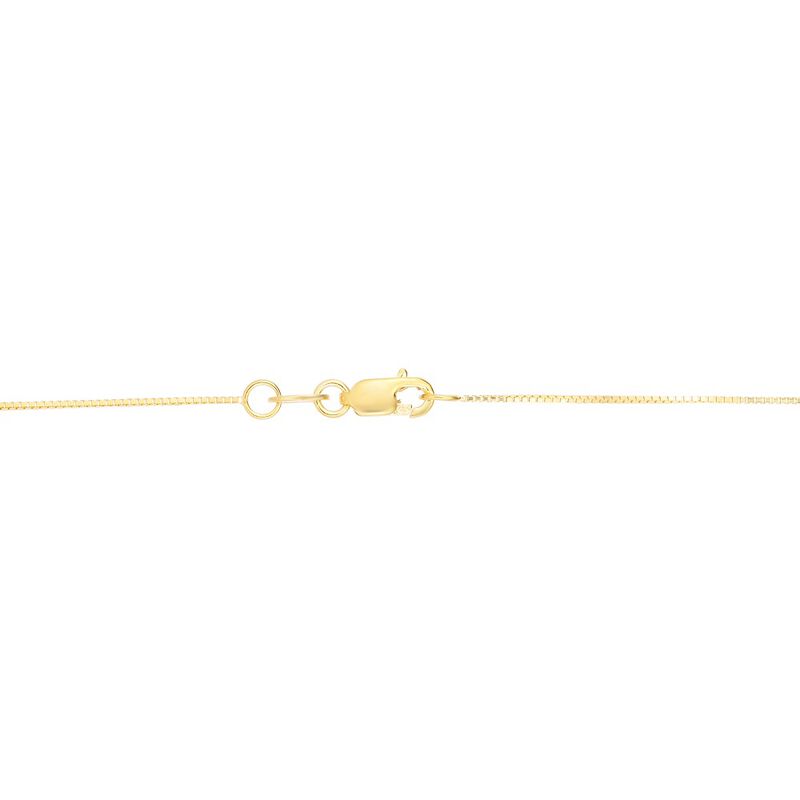 &quot;J&quot; Initial Necklace in 14K Yellow Gold