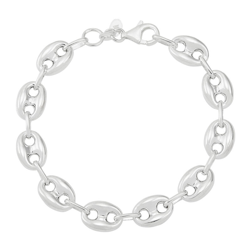 Mariner Link Bracelet in Sterling Silver, 7.5&quot;