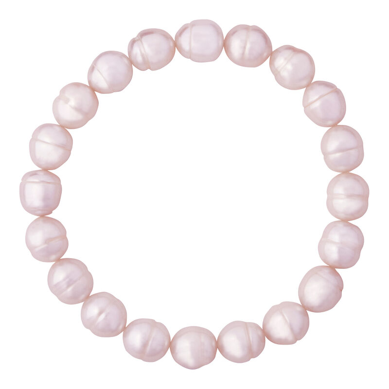 Freshwater Cultured Pink Potato Pearl Box Set in Sterling Silver