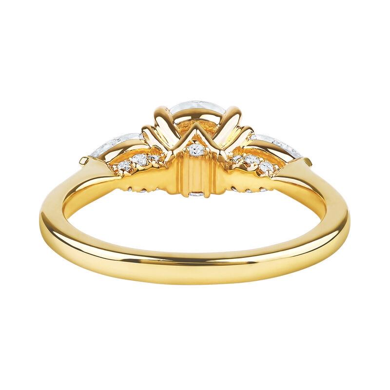 Alissa Lab Grown Diamond Three-Stone Engagement Ring &#40;1 1/2 ct. tw.&#41;