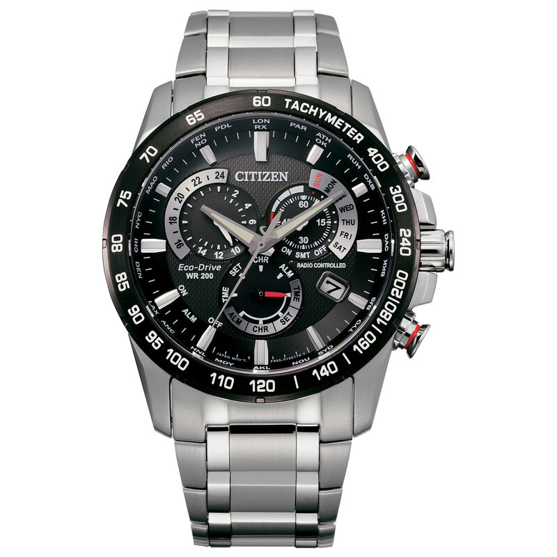 Men&#39;s PCAT Chronograph Watch in Stainless Steel